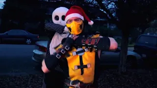 Real Mortal Kombat Christmas Special - SANTA GOT JACKED!  | MK11 vs Jack Skellington PARODY!