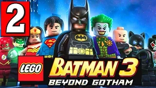 LEGO BATMAN 3 BEYOND GOTHAM Walkthrough Part 2 Gameplay Lets Play XBOX PS4 PC [HD]