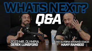 Q&A with Mr. Olympia Derek Lunsford and CEO HANY RAMBOD