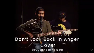 Don’t Look Back in Anger Cover | Feat Epiphone J-200 EC Studio & Epiphone Hummingbird Pro/Studio