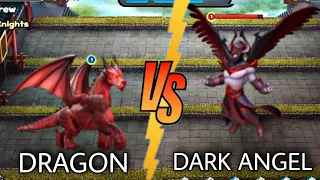 Giant Dark Angel Vs Giant Dragon in Castle crush 💪 - Castle crush 🎮🎯