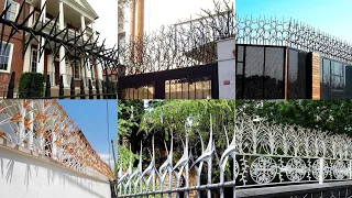 Top 40 Mind Blowing Security Fence Spike Design For Home Boundary Wall Security Fence Grill Design
