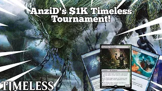 AnziD's $1K Timeless Tournament! | Bant Uro | Timeless | MTG Arena