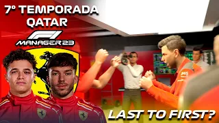 🥇CAMPEONES EN CONSTRUCTORES + CHALLENGE | F1 Manager 23 | T7/C17 GP de QATAR 🇶🇦