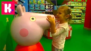 Katy in the toy store