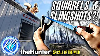 Imagining SLINGSHOT Hunting Squirrels & Rabbits in theHunter Call of the Wild!