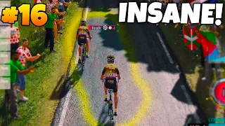 THIS INSANE STRATEGY WORKED??? - Jumbo Visma #16: Tour De France 2022 PS4/PS5 (PS5 Gameplay)