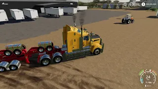 Quad Axle Low Loader: A Step-by-Step Guide in Farming Simulator 19