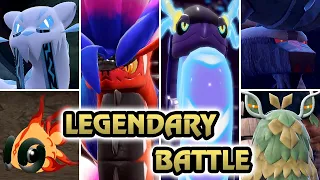 Pokémon Scarlet & Violet - All Legendary Pokémon Battle