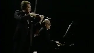 Oleg Kagan & Sviatoslav Richter play Brahms Violin Sonata no. 1 - video 1985