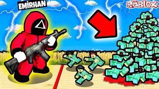 SQUİD GAME'DE GÜVENLİK OLDUM! 👹 Roblox Squid Game