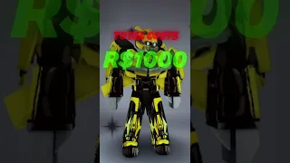 Transformers | Rise Of The Beast! BumbleBee!🐝Roblox Outfit Idea💡