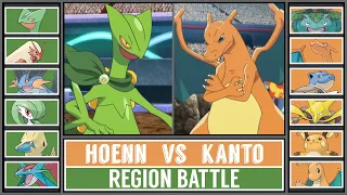 Battle of Regions | HOENN vs KANTO
