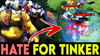 Reason Why Everybody Hates Tinker - WTF 3 Mid Early Fights For Stacks || EsKobar Satisfying Tinker