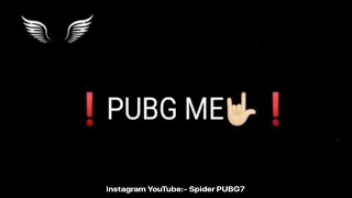 New Pubg Attitude Shayari Status😈 | Usme Achhi Update Aana Baki🤨 | Pubg Black Screen WhatsApp Status