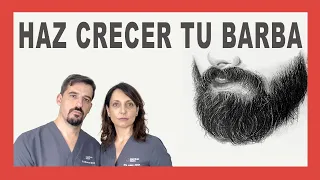 🟡 Cómo hacer CRECER la BARBA rápido 🚀 (Explicado por doctores) - Tratamientos para barba 🧔🏻‍♂️