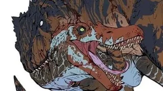 giganotosaurus/zeb vs spinosaurus jp3 dc2 dino battle