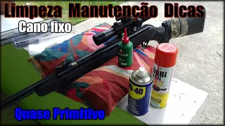 Como cuidar de carabina cano fixo? (Dicas, manutenção, limpeza com gamo cfx)