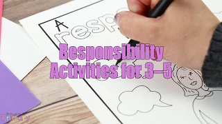 Classroom Responsibility Activities for Kids in Grades 3-5