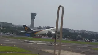 Mumbai  International Airport | Mumbai ATC | Heavy Aircraft take off |flight departure video #shorts