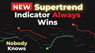 NEW Supertrend Indicator: 100% Highly Accurate Buy/Sell Signals