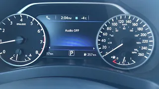 2018 Nissan Murano - Advanced Driver Display (Canada)