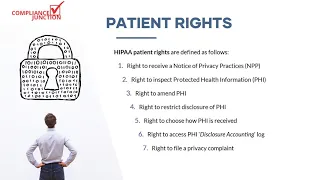 HIPAA Training:  Patient Rights