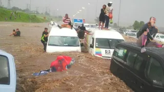 Horror of Europe! France is sinking. Flash floods in Toulouse