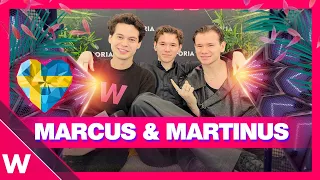 🇸🇪 Marcus & Martinus (Sweden Eurovision 2024) | Emporia Lounge Interview in Malmö