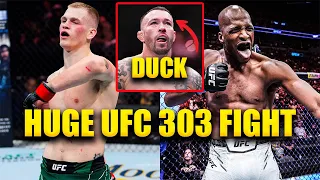 Ian Machado Garry vs MVP Official For UFC 303 | Colby Covington Career Over