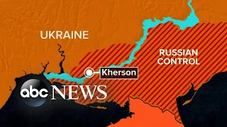 Relief, jubilation in Kherson as Russian troops retreat