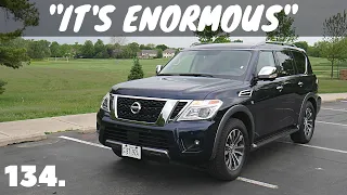 2019 Nissan Armada SL // review, walk-around, and test drive // 100 rental cars