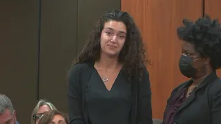 Sydney Josephson reacts to verdict in killing of Samantha Josephson: full video