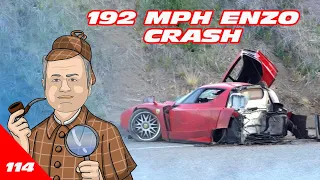ENZO Destroyed in 192 MPH Crash