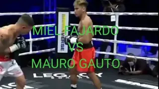 #MIEL FAJARDO VS AGUSTIN MAORO GAUTO FIGTH HIGHLIGHTS