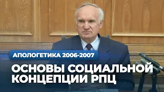 Основы социальной концепции РПЦ (МДА, 2006.11.20) — Осипов А.И.