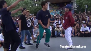 BBOY PARK 2017 九州男児 VS GOOD FOOT