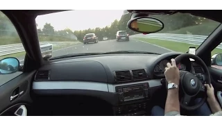 BMW E46 M3 chasing 1M Nurburgring Nordschleife