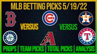 FREE MLB Picks Today 5/19/22 MLB Betting Picks and Predictions Today Free MLB Betting Predictions