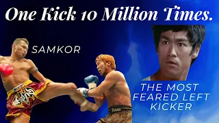 He practiced one kick 10 million times.