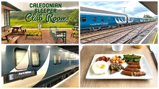 Caledonian Sleeper Club Room Review | London to Fort William, Scotland