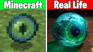 Realistic Minecraft | Real Life vs Minecraft | Realistic Slime, Water, Lava #341