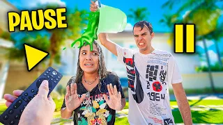 DESAFIO DO PAUSE POR 24 HORAS! - (ABSURDO)