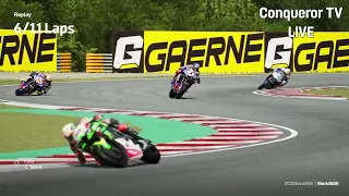 ❗Toprak Razgatlıoğlu Vs Andrea Iannone❗ Race 1 WSBK 2024 #CZEWorldSBK Most