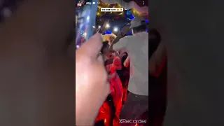 Travis Scott Performing at Bronny James Birthday Party