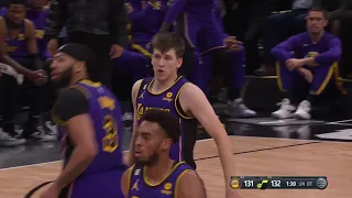 LAKERS SURVIVE: WILD ENDING! [Final Minutes/Full OT] Los Angeles Lakers VS Utah Jazz | April 4, 2023