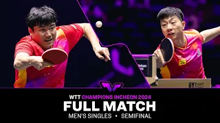 FULL MATCH | LIANG Jingkun vs MA Long | MS SF | #WTTIncheon 2024