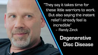 Immediate Results From Stem Cell Therapy Bring Hope To Chronic Pain patient, Randy Zinck