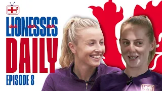 "You Look Like You're Struggling Already!" | Leah Williamson and Keira Walsh | Lionesses Daily Ep.8