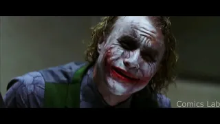 Допрос Джокера. Тёмный Рыцарь [BaTMan]. FullHD